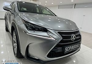 Lexus NX200T Luxury Sunroof 2016 Silver Revcam Led
